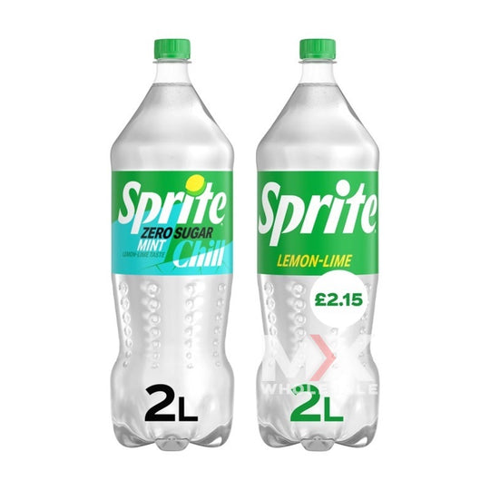 Pallet Deal : 432 x Sprite 2L Bottles Assorted Varieties (72x6pk)