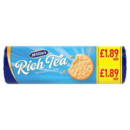McVitie's Rich Tea Biscuits 300g PMP £1.89 - Case of 12