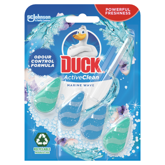 Duck Active Clean Toilet Rim Block Marine - Case of 8