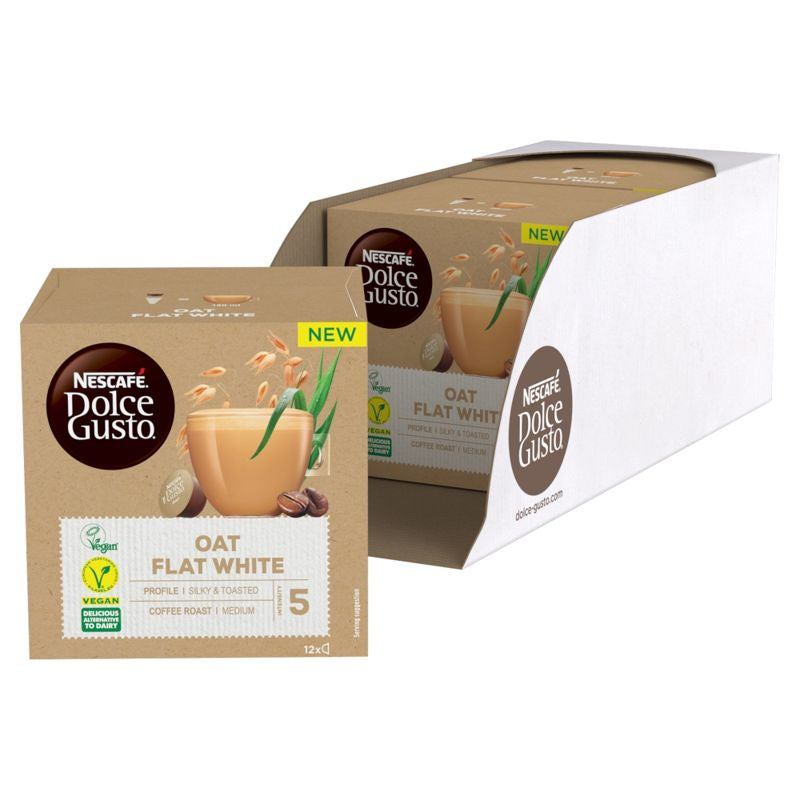 NESCAFÉ Dolce Gusto LATTE Oat coffee pods 12 Pack Case of