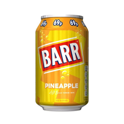 Barr Pineapple Cans 330ml PMP 69p - Case of 24