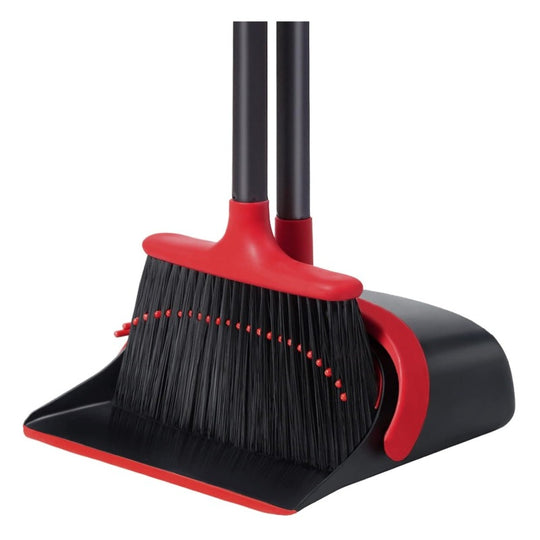 Red Broom Set Complete with Stick