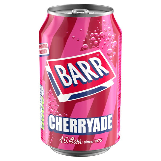 Barr Cherryade Cans 330ml - Case of 24
