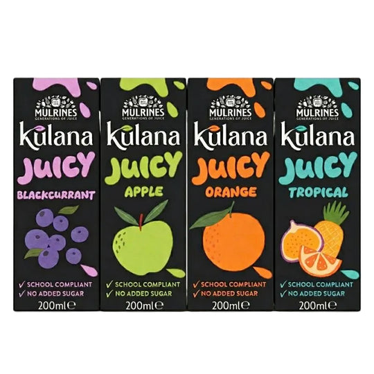 Pallet Deal : 4,536 Kulana Juice Cartons Assorted Flavours 200ml (School Compliant) (24pk)