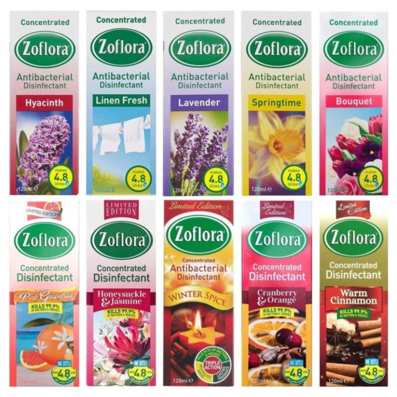Zoflora Concentrated Disinfectant Assorted 56ml - Case of 12 Wholesale