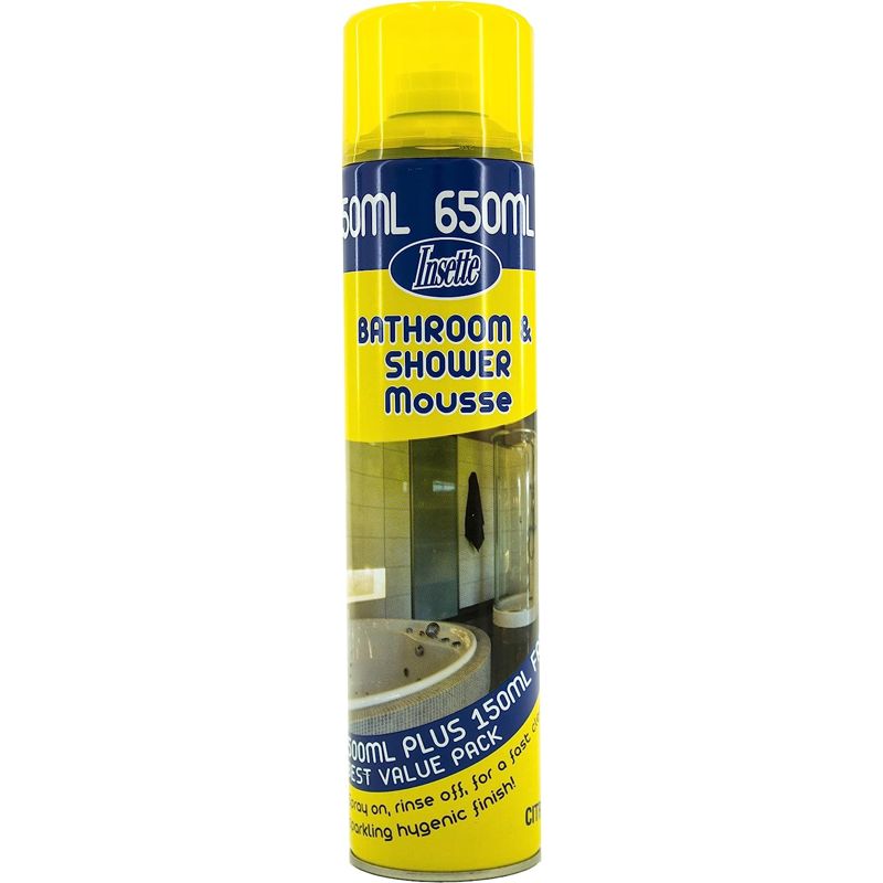 Insette Household Bathroom Mousse 500ml - Case of 6 Wholesale