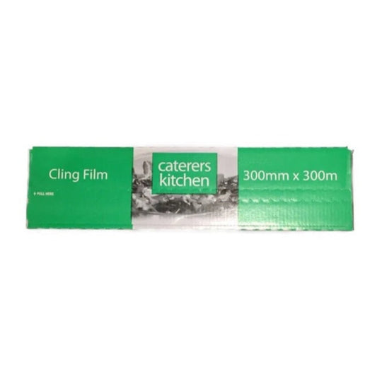 Caterers Kitchen Cling Film 300mm x 300m - Case of 6