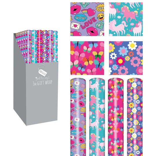 Gift-Wrap Girls Designs 3m