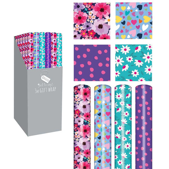 Gift-Wrap Female Designs 3m