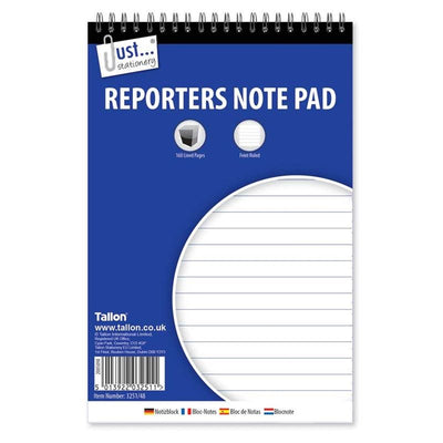 Reporters Note Pad 50gsm - Case Of 12