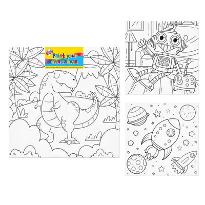 Paint Your Own Canvas Boys Designs