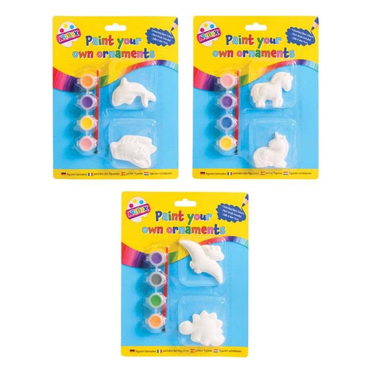 Paint Your Own Plaster Figures