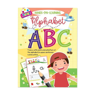 Artbox ABC & 123 Colouring & Learn Books