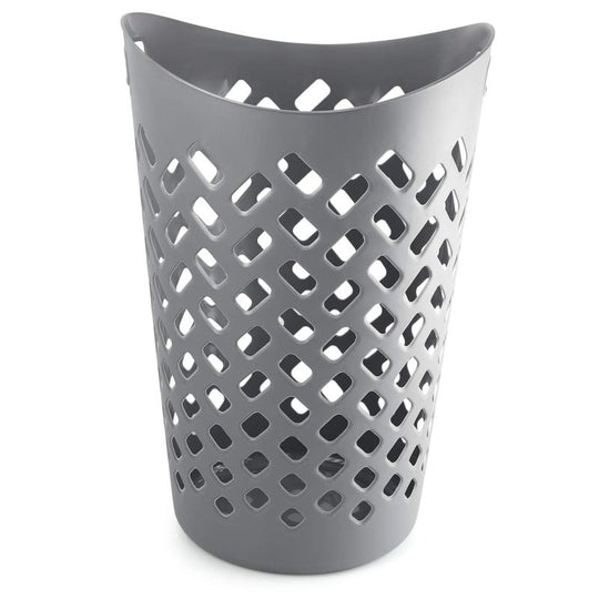 Flexible Laundry Basket Large Grey