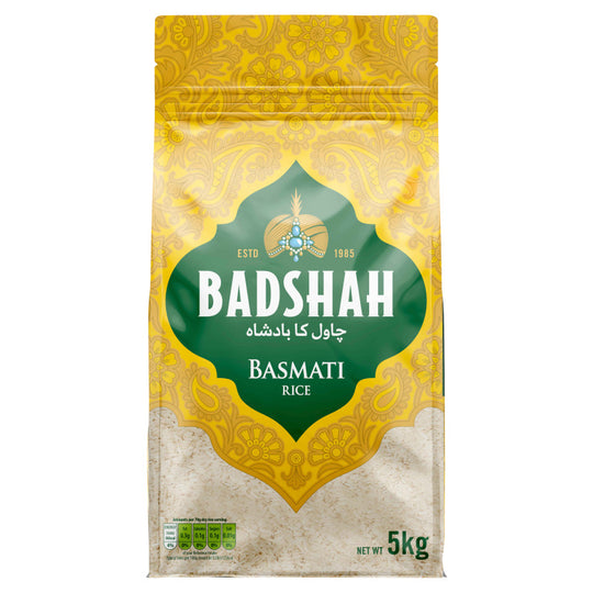 Pallet Deal : 192 x Badshah Basmati Rice 5kg Bags
