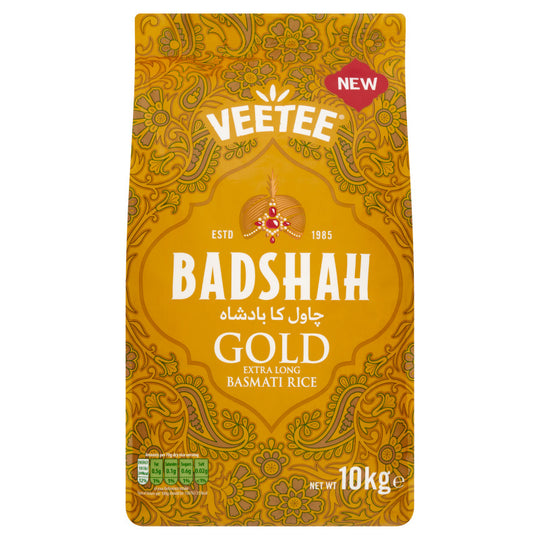 Pallet Deal : 98 x Badshah Gold Extra Long Basmati Rice 10kg Bags