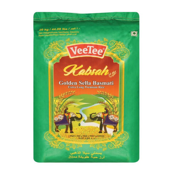 Pallet Deal : 50 x Veetee Golden Sella Basmati Rice 20kg Bags