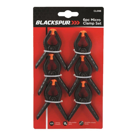 Blackspur Micro Clamp Set 6 Pack