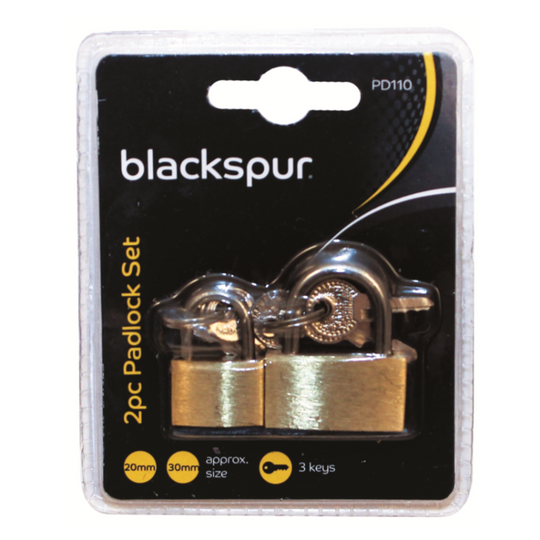 Blackspur Padlock 20mm & 30mm