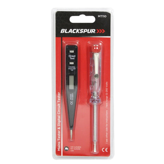 Blackspur Main Tester & Digital Circuit Tester Set