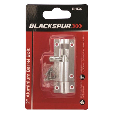 Blackspur Aluminium Barrel Bolt 2"