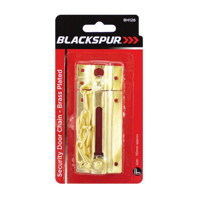 Blackspur Security Door Chain Brass Plated