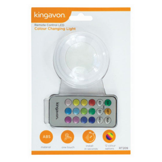 Kingavon Remote Control LED Colour Changing Light