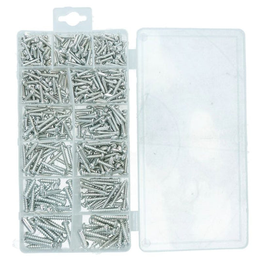 Blackspur Self Tapping Screws Set 550pcs