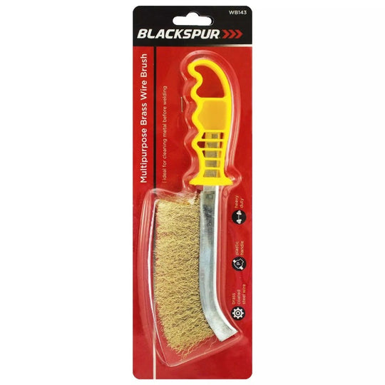 Blackspur Multi-Purpose Brass Wire Brush