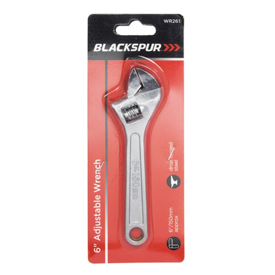 Blackspur Adjustable Wrench 6"