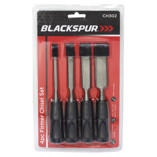 Blackspur Firmer Chisel Set 4 Piece