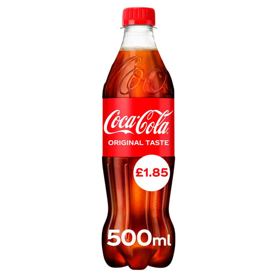 Pallet Deal : 1,728 x Coca-Cola Original Taste 500ml Bottles PMP £1.85 (72x24pk)