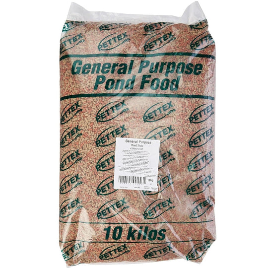 Pettex Pond Food General Purpose Mixed Sticks 10kg Bag Sack