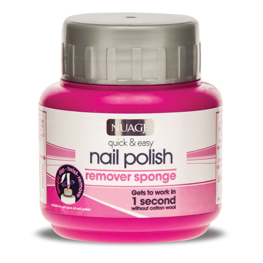 Nuage Quick & Easy Nail Polish Remover Sponge - Case of 12