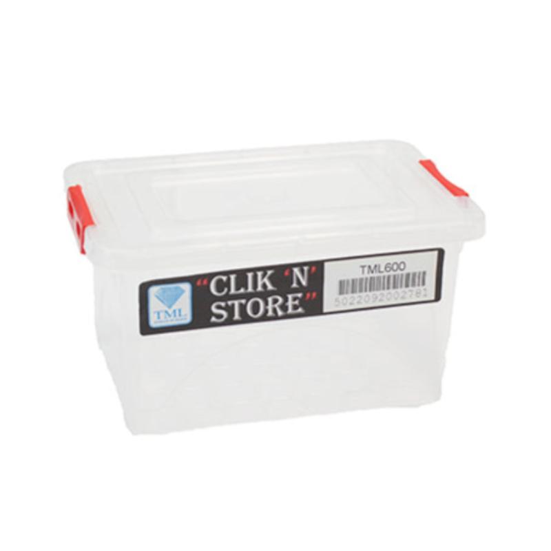 Clickn Store Box Click N Store Storage Box 0.4L Wholesale