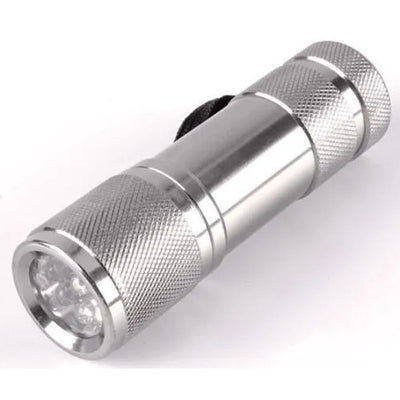Status Aluminium 9 LED Torch Silver