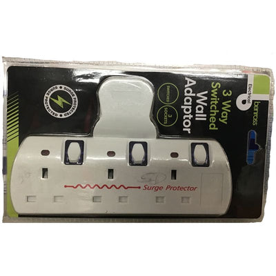Benross 3 Way Switched Wall Adaptor