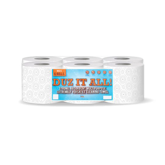 Pallet Deal : 63 x Duz It All! White Centrefeed 6 Pack
