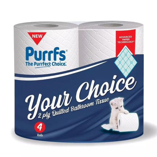 Your Choice White Toilet Paper 6 Pack - Case of 10