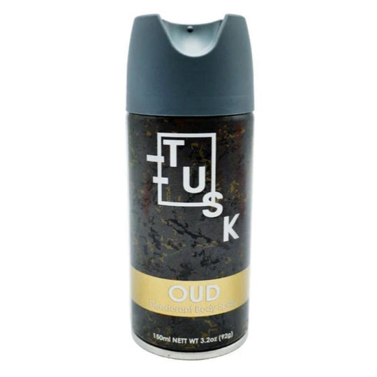 Tusk Deodorant Body Spray Oud 150ml - Case of 6