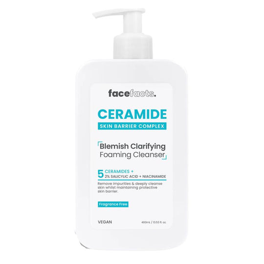 Face Facts Ceramide Blemish Clarifying Foaming Cleaner 400ml
