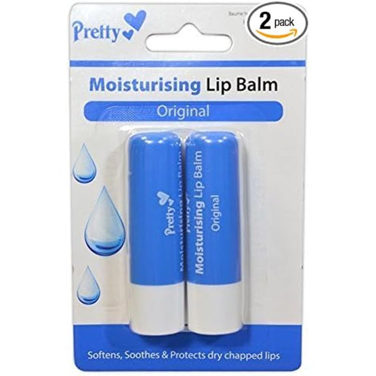 Pretty Moisturising Lip Balm Grape 2 pack - Case of 12