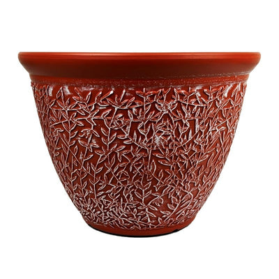 Siciliano Glazed Planter Terracotta 30cm