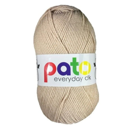 Pato Everyday Double Knitting Yarn - Case of 10 - Vanilla Cream