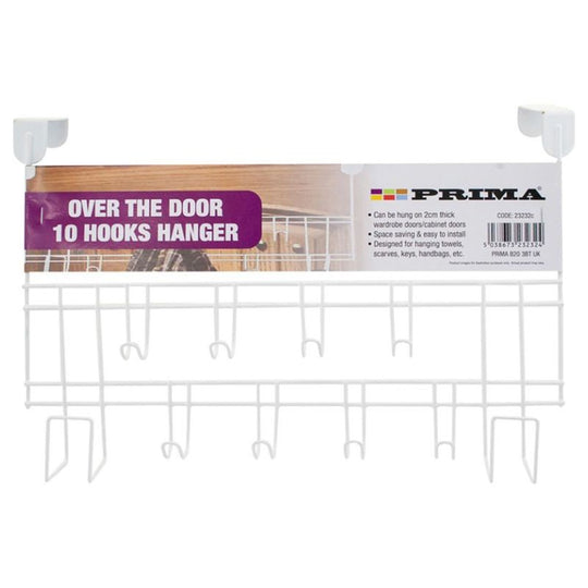 Prima Over Door Hanger 10 Hooks