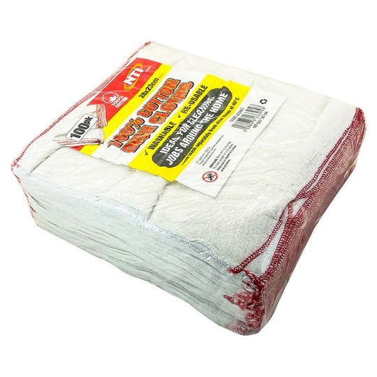 NT Cotton Dish Cloths White
