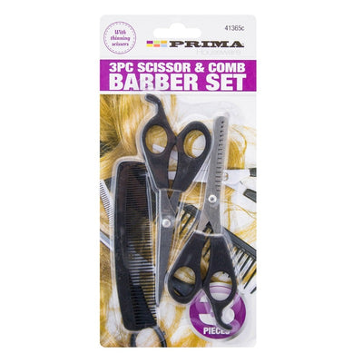 Prima Scissor & Comb Barber Set
