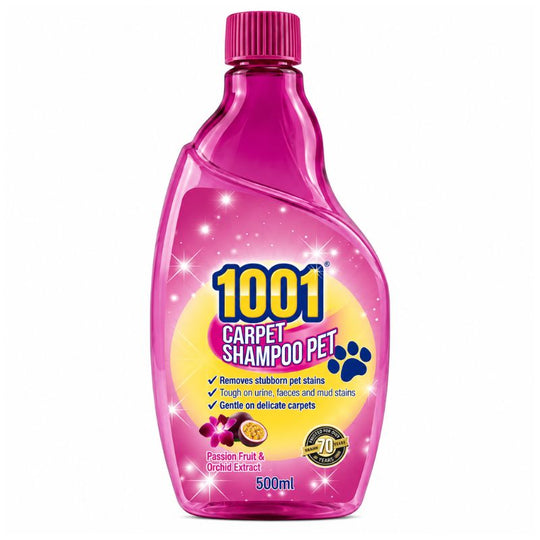 1001 Pet Carpet Carpet Shampoo Thai Orchid 500ml - Case of 6