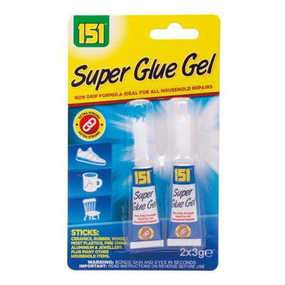151 Super Glue Gel 2 Pack - Case of 12