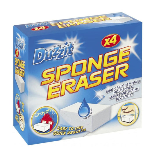 Duzzit Sponge Eraser 4 Pack